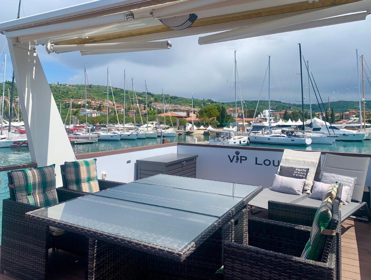 Bellavista Houseboat Apartment Portorose Экстерьер фото